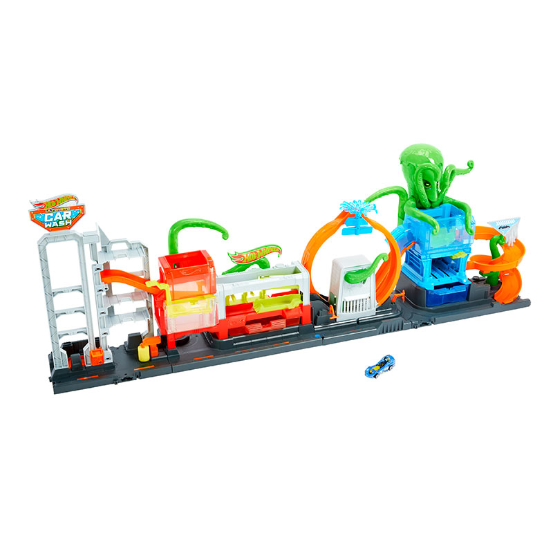 Hot Wheels City Autolavado Ataque Extremo De 120 Cm Hot Wheels City Autolavado Ataque Extremo De 120 Cm